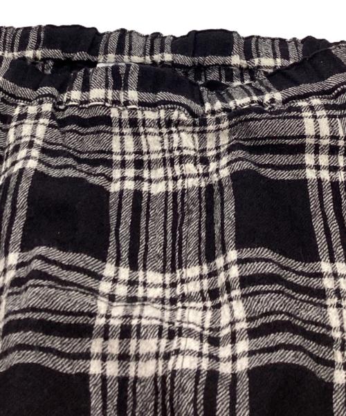 COMME des GARCONS COMME des GARCONS（コムデギャルソン コムデギャルソン）COMME des GARCONS COMME des GARCONS (コムデギャルソン コムデギャルソン) タータンチェック サルエルパンツ　/　S14P008　/　フランス製 ブラック サイズ:Sの古着・服飾アイテム