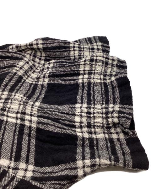 COMME des GARCONS COMME des GARCONS（コムデギャルソン コムデギャルソン）COMME des GARCONS COMME des GARCONS (コムデギャルソン コムデギャルソン) タータンチェック サルエルパンツ　/　S14P008　/　フランス製 ブラック サイズ:Sの古着・服飾アイテム
