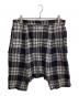 COMME des GARCONS COMME des GARCONS（コムデギャルソン コムデギャルソン）の古着「タータンチェック サルエルパンツ　/　S14P008　/　フランス製」｜ブラック
