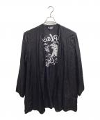BLACK COMME des GARCONSブラックコムデギャルソン）の古着「バック刺繍 スーベニア コート 1G-C006/ AD2020」｜ブラック