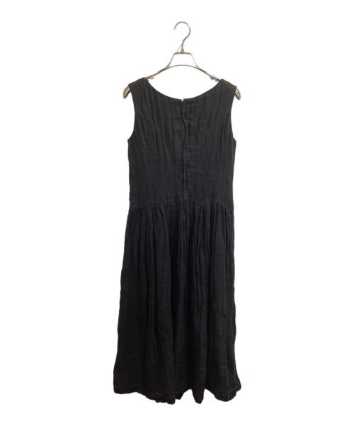 COMME des GARCONS COMME des GARCONS（コムデギャルソン コムデギャルソン）COMME des GARCONS COMME des GARCONS (コムデギャルソン コムデギャルソン) リネンジャンパースカート　/　RK-O011　/　AD2012 ブラック サイズ:Sの古着・服飾アイテム
