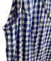 中古・古着 COMME des GARCONS SHIRT (コムデギャルソンシャツ) ギンガムチェックノースリーブワンピース ブルー サイズ:M：10000円