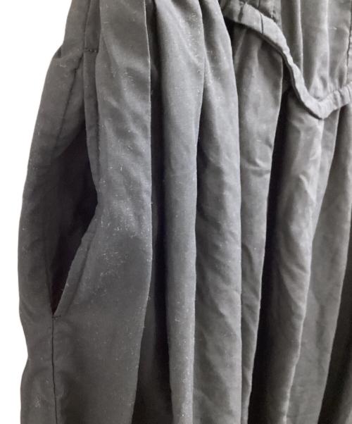 COMME des GARCONS COMME des GARCONS（コムデギャルソン コムデギャルソン）COMME des GARCONS COMME des GARCONS (コムデギャルソン コムデギャルソン) リボンギャザーワンピース　/　RA-A002　/　AD2017 ブラック サイズ:Mの古着・服飾アイテム