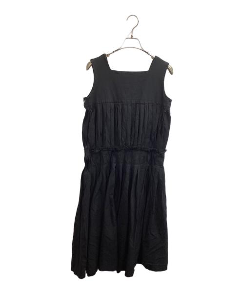 COMME des GARCONS COMME des GARCONS（コムデギャルソン コムデギャルソン）COMME des GARCONS COMME des GARCONS (コムデギャルソン コムデギャルソン) ギャザー切替ワンピース　/　RS-A006　/　AD2006 ブラック サイズ:SSの古着・服飾アイテム
