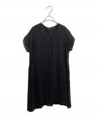 COMME des GARCONS COMME des GARCONSコムデギャルソン コムデギャルソン）の古着「レイヤードノースリーブワンピース　/　RM-O018　/　AD2013」｜ブラック