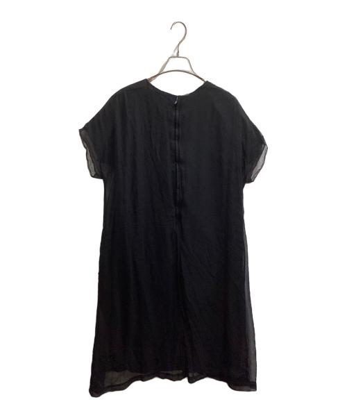 COMME des GARCONS COMME des GARCONS（コムデギャルソン コムデギャルソン）COMME des GARCONS COMME des GARCONS (コムデギャルソン コムデギャルソン) レイヤードノースリーブワンピース　/　RM-O018　/　AD2013 ブラック サイズ:XSの古着・服飾アイテム