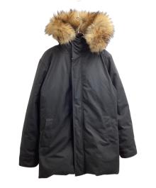 Pyrenex（ピレネックス）の古着「ANNECY FUR INT'L ダウンジャケット　/　HMO019」｜ブラック