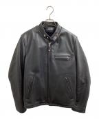 Schottショット）の古着「641 カウレザーシングルライダースジャケット」｜ブラック