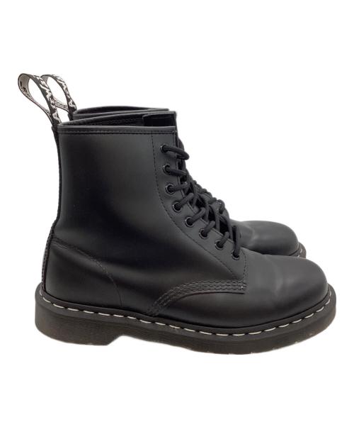 Dr.Martens（ドクターマーチン）Dr.Martens (ドクターマーチン) 1460 ホワイトステッチ 8 ホール ブーツ ブラック サイズ:UK8の古着・服飾アイテム