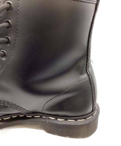 Dr.Martens（ドクターマーチン）Dr.Martens (ドクターマーチン) 1460 ホワイトステッチ 8 ホール ブーツ ブラック サイズ:UK8の古着・服飾アイテム