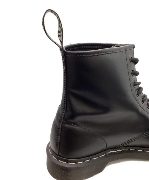 Dr.Martens（ドクターマーチン）Dr.Martens (ドクターマーチン) 1460 ホワイトステッチ 8 ホール ブーツ ブラック サイズ:UK8の古着・服飾アイテム