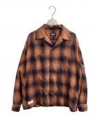Schottショット）の古着「オンブレフランネルチェックシャツ　/　782-5220004」｜ブラウン