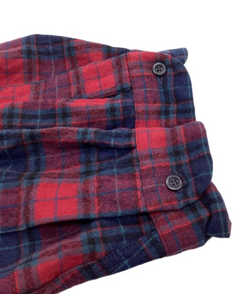 PENDLETON（ペンドルトン）PENDLETON (ペンドルトン) ウールボードシャツ /  70s USA製 レッド サイズ:Mの古着・服飾アイテム