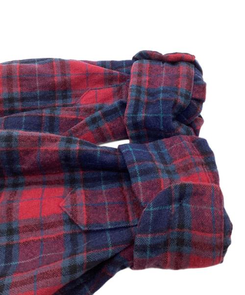 PENDLETON（ペンドルトン）PENDLETON (ペンドルトン) ウールボードシャツ /  70s USA製 レッド サイズ:Mの古着・服飾アイテム