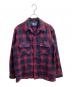 PENDLETON（ペンドルトン）の古着「ウールボードシャツ /  70s USA製」｜レッド