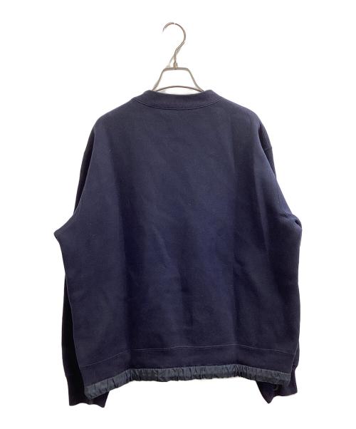 sacai（サカイ）sacai (サカイ) s Sponge Sweat Pullover ネイビー サイズ:3の古着・服飾アイテム