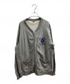 BUZZ RICKSON'Sバズリクソンズ）の古着「SET-IN ZIP SWEAT SHIRT / セットインスウェットシャツ」｜グレー