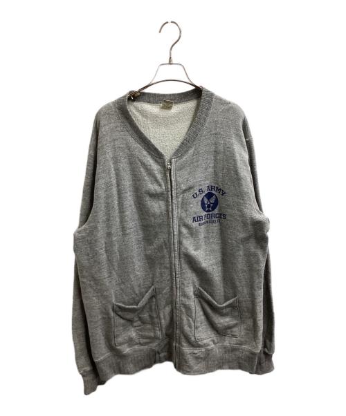 BUZZ RICKSON'S（バズリクソンズ）Buzz Rickson's (バズリクソンズ) SET-IN ZIP SWEAT SHIRT / セットインスウェットシャツ グレー サイズ:XXLの古着・服飾アイテム