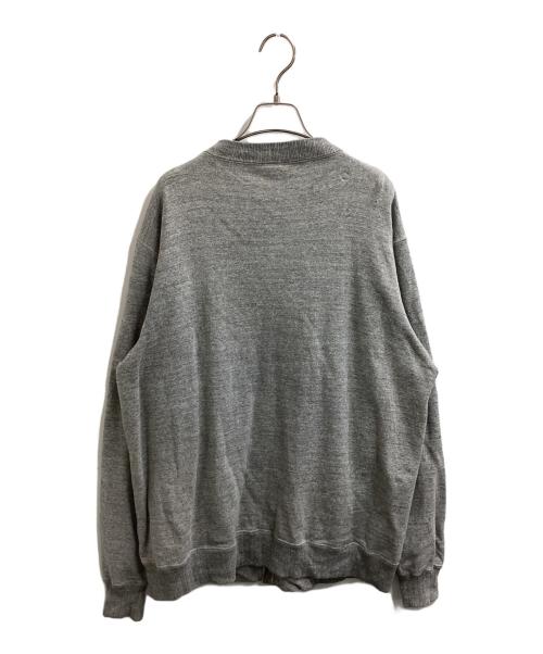 BUZZ RICKSON'S（バズリクソンズ）Buzz Rickson's (バズリクソンズ) SET-IN ZIP SWEAT SHIRT / セットインスウェットシャツ グレー サイズ:XXLの古着・服飾アイテム
