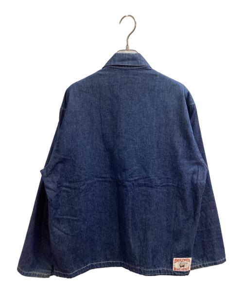 BIRDWELL（バードウェル）BIRDWELL (バードウェル) ジップアップデニムジャケット インディゴ サイズ:Sの古着・服飾アイテム
