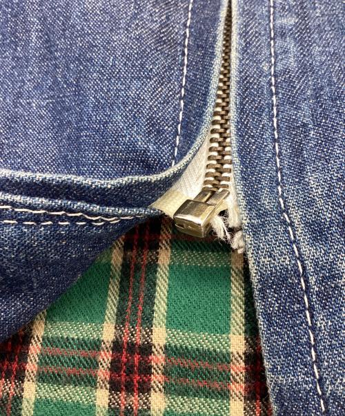 BIRDWELL（バードウェル）BIRDWELL (バードウェル) ジップアップデニムジャケット インディゴ サイズ:Sの古着・服飾アイテム
