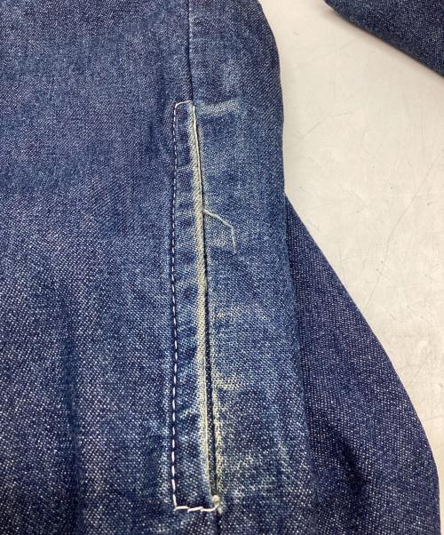BIRDWELL（バードウェル）BIRDWELL (バードウェル) ジップアップデニムジャケット インディゴ サイズ:Sの古着・服飾アイテム