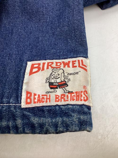 BIRDWELL（バードウェル）BIRDWELL (バードウェル) ジップアップデニムジャケット インディゴ サイズ:Sの古着・服飾アイテム