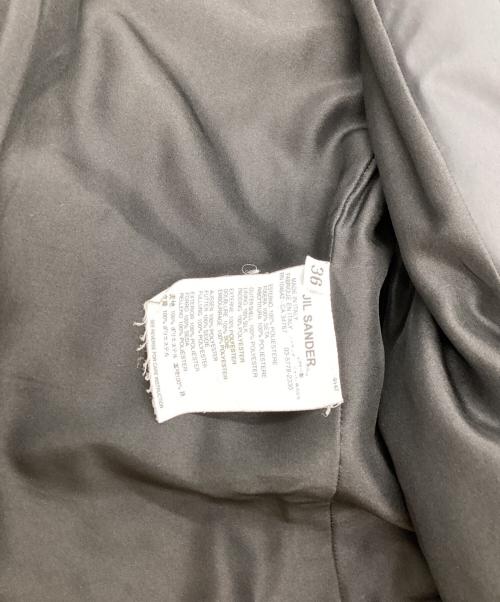JIL SANDER（ジルサンダー）JIL SANDER (ジルサンダー) パフジャケット / イタリア製 ブラック サイズ:36の古着・服飾アイテム