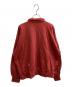 INTERIM (インテリム) VINTAGE FADE HALF ZIP COLLAR SWEAT SHIRT レッド サイズ:5：12000円