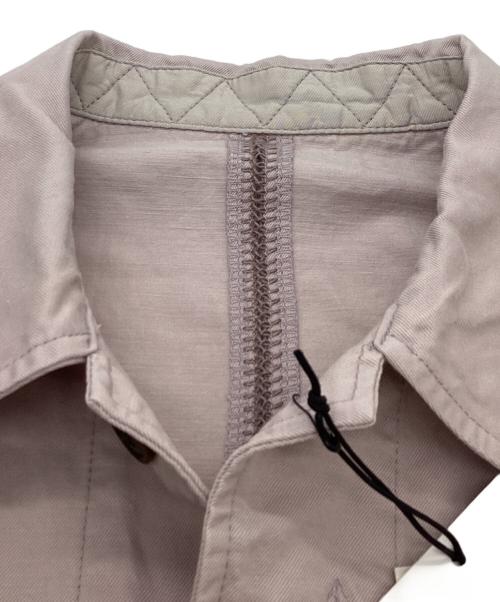 SARTORE（サルトル）SARTORE (サルトル) コットンリネンツイル ショートジャケット ラベンダー サイズ:Mの古着・服飾アイテム