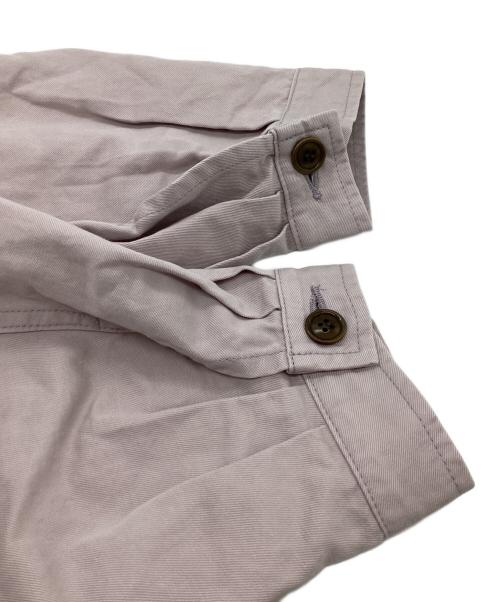 SARTORE（サルトル）SARTORE (サルトル) コットンリネンツイル ショートジャケット ラベンダー サイズ:Mの古着・服飾アイテム