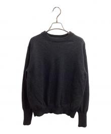 BATONER（バトナ―）の古着「BABY WOOL CREW NECK」｜グレー