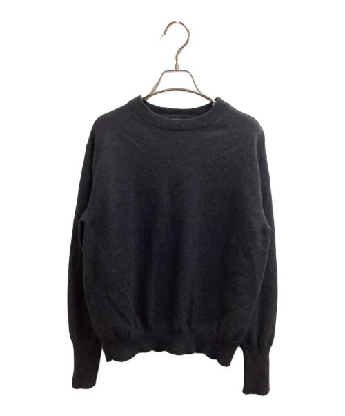 BATONER（バトナ―）BATONER (バトナ―) BABY WOOL CREW NECK グレー サイズ:2の古着・服飾アイテム