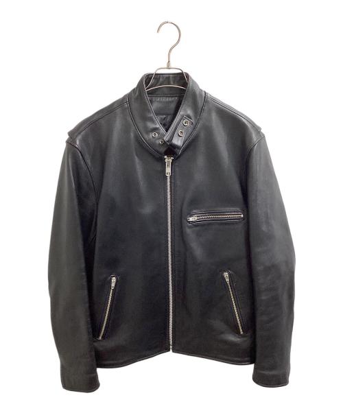 Y.M.T LEGEND JACKET（ワイエムティー レジェンド ジャケット）Y.M.T LEGEND JACKET (ワイエムティー レジェンド ジャケット) シングルライダースジャケット ブラック サイズ:Lの古着・服飾アイテム