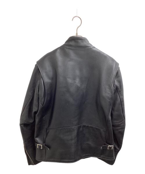 Y.M.T LEGEND JACKET（ワイエムティー レジェンド ジャケット）Y.M.T LEGEND JACKET (ワイエムティー レジェンド ジャケット) シングルライダースジャケット ブラック サイズ:Lの古着・服飾アイテム