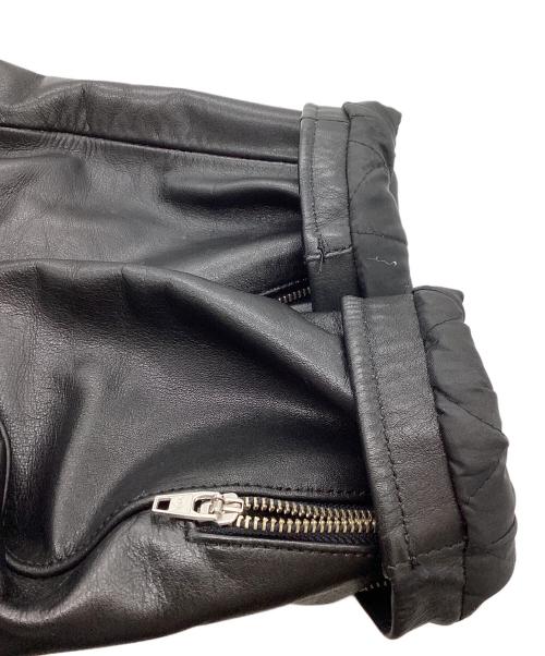 Y.M.T LEGEND JACKET（ワイエムティー レジェンド ジャケット）Y.M.T LEGEND JACKET (ワイエムティー レジェンド ジャケット) シングルライダースジャケット ブラック サイズ:Lの古着・服飾アイテム