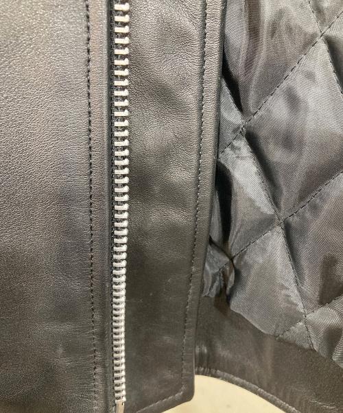 Y.M.T LEGEND JACKET（ワイエムティー レジェンド ジャケット）Y.M.T LEGEND JACKET (ワイエムティー レジェンド ジャケット) シングルライダースジャケット ブラック サイズ:Lの古着・服飾アイテム