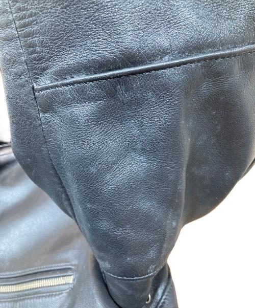 Y.M.T LEGEND JACKET（ワイエムティー レジェンド ジャケット）Y.M.T LEGEND JACKET (ワイエムティー レジェンド ジャケット) シングルライダースジャケット ブラック サイズ:Lの古着・服飾アイテム