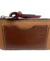 中古・古着 LOEWE (ロエベ) コインカードホルダー ブラウン：7000円