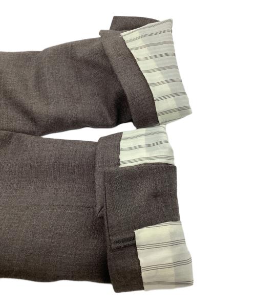 Spick and Span（スピック＆スパン）Spick and Span (スピック＆スパン) ダブルクロスピークドラペルジャケット グレー サイズ:34の古着・服飾アイテム
