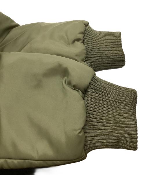 Calvin Klein（カルバンクライン）Calvin Klein (カルバンクライン) フーデットボンバージャケット / ライセンス品 オリーブ サイズ:Mの古着・服飾アイテム