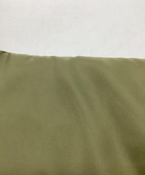 Calvin Klein（カルバンクライン）Calvin Klein (カルバンクライン) フーデットボンバージャケット / ライセンス品 オリーブ サイズ:Mの古着・服飾アイテム