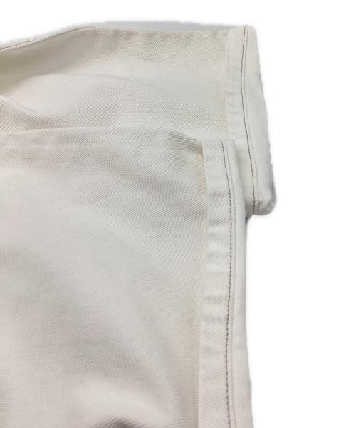Maison Margiela（メゾンマルジェラ）Maison Margiela (メゾンマルジェラ) スラッシュディテール デニムパンツ / S51LA0106 S47399 ホワイト サイズ:40の古着・服飾アイテム