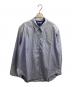 Knuth Marf（クヌースマーフ）の古着「label over shirt　/　KM26EAN01」｜ブルー