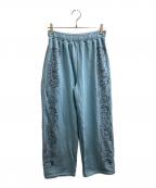 WCJ×DISNEYダブルシージェイ×ディズニー）の古着「SWEAT PANTS / スウェットパンツ」｜ブルー