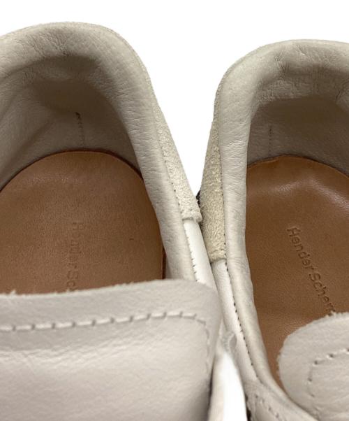 HENDER SCHEME（エンダースキーマ）Hender Scheme　 (エンダースキーマ) TIM / レザースニーカー ホワイト サイズ:5の古着・服飾アイテム