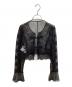 TANAKA DAISUKE (タナカ ダイスケ) flower lace short cardigan Black　/　TD25SS-BL53 ブラック サイズ:FREE：15000円