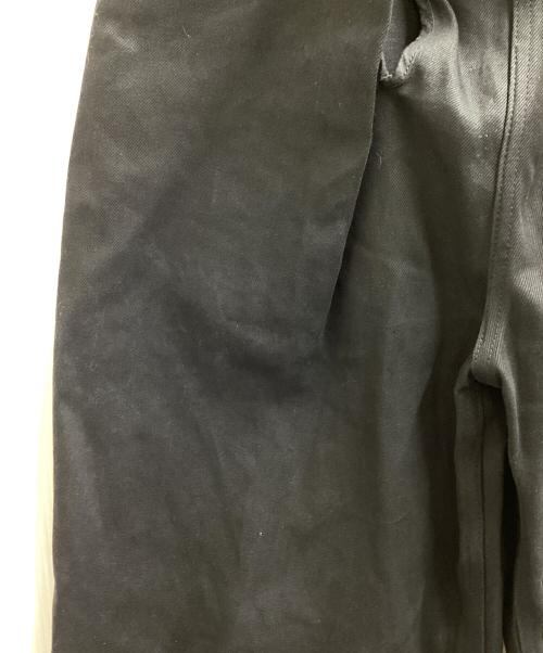 JOHN LAWRENCE SULLIVAN（ジョン ローレンス サリバン）JOHN LAWRENCE SULLIVAN (ジョン ローレンス サリバン) RIGID DENIM WIDE PANTS ブラック サイズ:Sの古着・服飾アイテム