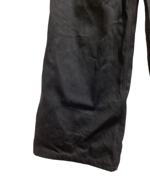JOHN LAWRENCE SULLIVAN（ジョン ローレンス サリバン）JOHN LAWRENCE SULLIVAN (ジョン ローレンス サリバン) RIGID DENIM WIDE PANTS ブラック サイズ:Sの古着・服飾アイテム