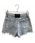 ALEXANDER WANG (アレキサンダー・ワン) BITE high rise  デニムショートパンツ　/　4DC2204781 インディゴ サイズ:26：17000円